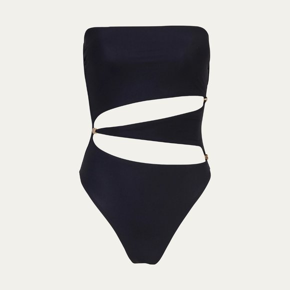 VIX $278 Frida One Piece Swimsuit Black Sexy S M L - Picture 12 of 14